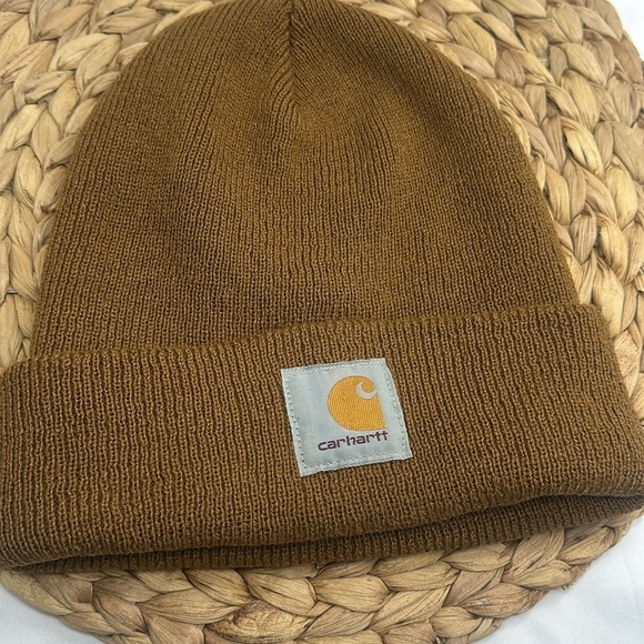 Carhartt Rust Color Knit Beanie Unisex Snow Day Hiking Climbing - Picture 4 of 6